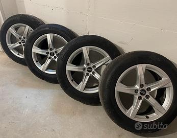 Cerchi originali Audi e Gomme invernali 235 60 R18