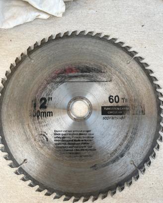 Lama sega circolare 300 mm 60 denti TCT