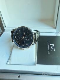 iwc portoghese blu  completo 2018