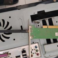 Scheda wifi con antenna per PC fisso