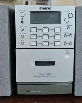 stereo hi fi Sony PCM - D305L con telecomando