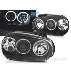 FARI VOLKSWAGEN VW GOLF 4 ANGEL EYES NERI