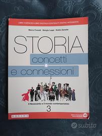Libro di Storia Concetti e Connessioni 3
