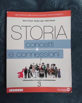 Libro di Storia Concetti e Connessioni 3