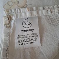 Completo lenzuola per lettino