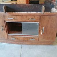 Mobile con piano in marmo