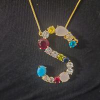 collana lettera S 