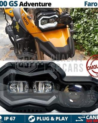 FARO LED Per BMW F 800 GS Adventure OMOLOGATO