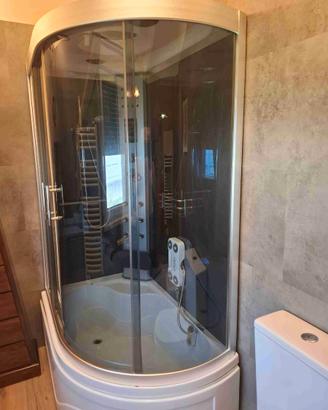 CABINA DOCCIA CON BAGNO TURCO ED IDROMASSAGGIO