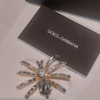 Dolce & Gabbana spilla Vintage pietre di cristallo