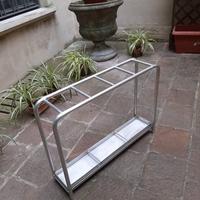 Portaombrelli vintage in alluminio