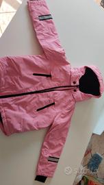 Giacca neve bambina tg 5-6 anni 