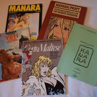 Milo Manara: 1 rara dispensa, 1 rivista, 3 album