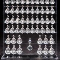 Lotto cristalli per lampadario vintage