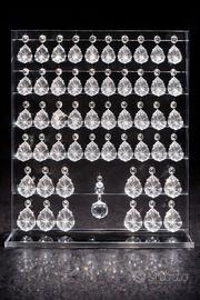 Lotto cristalli per lampadario vintage