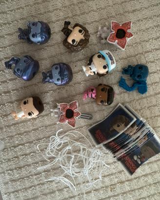 Lotto 10 pz. Stranger thing - kinder joy