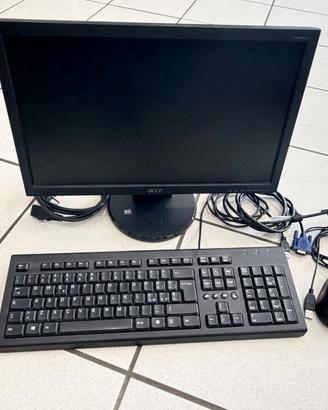 Monitor+mouse+tastiera