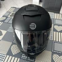 casco L uomo nero satinato 
