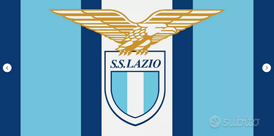 STRISCIONE 1 LAZIO IN PVC 200X100 CM CON OCCHIELLI