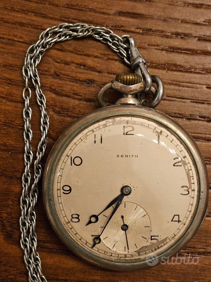 Orologio da taschino zenith Vendita in Abbigliamento e accessori