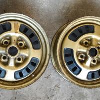 AUTOBIANCHI A 112 ABARTH GOLD RING