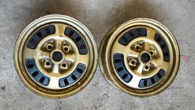 AUTOBIANCHI A 112 ABARTH GOLD RING