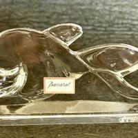 Statuina in cristallo Baccarat