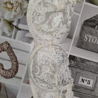 reggiseno a balconcino in pizzo bianco