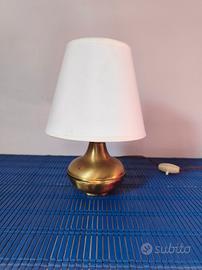 Lampada da tavolo vintage Anni 70 in ottone 
