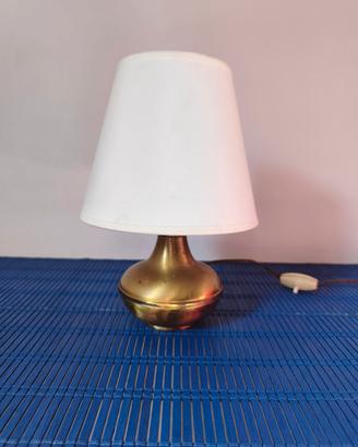 Lampada da tavolo vintage Anni 70 in ottone 
