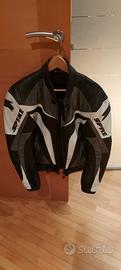 Giubbotto moto vera pelle