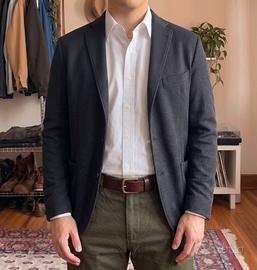 Blazer Baghera nero uomo tg 50 Made in Italy