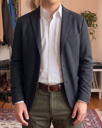 Blazer Baghera nero uomo tg 50 Made in Italy
