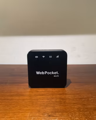 MODEM / ROUTER PORTATILE WEBPOCKET 4G LTE