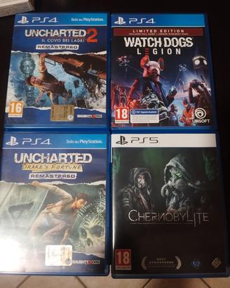 giochi PS 4 e PS 5