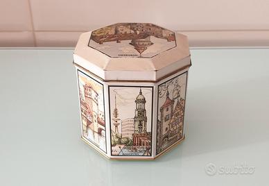 Scatola in Latta Caramelle Cedrinca Salò Vintage