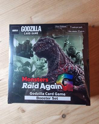 GODZILLA TCG Booster Box MONSTERS RAID AGAIN V.2
