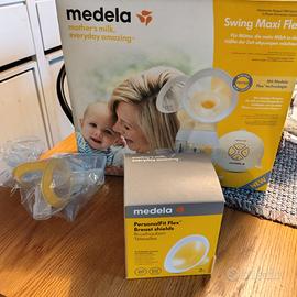 Tiralatte elettrico Medela doppio + 2 coppe