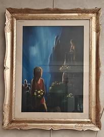 FANTUZZI ELIANO OLIO SU TELA 50X70