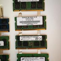 Ram ddr2 varie GB per notebook