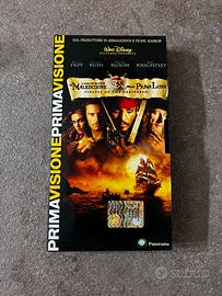 VHS Pirati dei Caraibi Maledizione della PrimaLuna