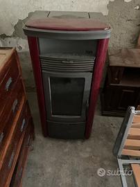 Stufa idro pellet thermorossi h2o