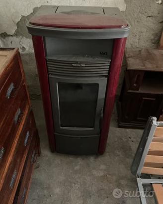 Stufa idro pellet thermorossi h2o