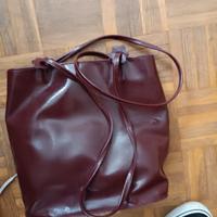 borsa donna viola nuova 