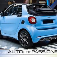 Spoiler sottoparaurti posteriore Brabus SMART FORT