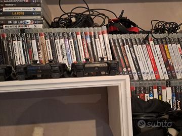 playstation 3 slim + lotto di 100 oltre gioc