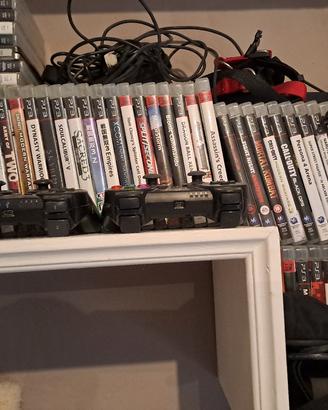 playstation 3 slim + lotto di 100 oltre gioc