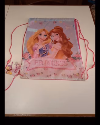 Zaino rosa Principesse Disney bambina 