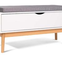 cassapanca ingresso con scarpiera 