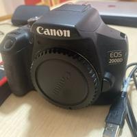 Canon EOS 2000D reflex digitale 24,1 Mpx +18-55mm